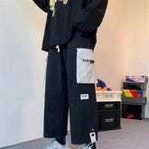 Lässige Baggy Dark Cargo Pants